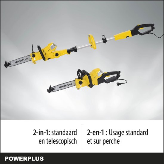 Powerplus - POWXG1032 - Kettingzaag - 900W - 300mm zwaard - Auto. smering - Incl. ketting & zwaard. van Powerplus — afbeelding 5