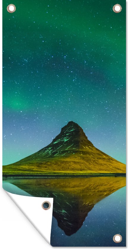 Toile Aurores Boréales Islande - Impression Décor Murale 40x60 Cm - Poster Moderne Pour Salon, Chambre
