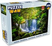 Puzzel Jungle - Waterval - Australië - Planten - Natuur - Legpuzzel - Puzzel 500 stukjes