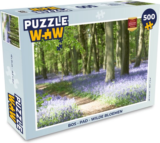 Puzzle Fleurs Violettes