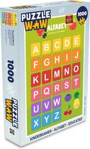 Puzzel Kinderkamer - Alfabet - Educatief - Jongens - Meisjes - Kinderen - Kindje - Legpuzzel - Puzzel 1000 stukjes volwassenen