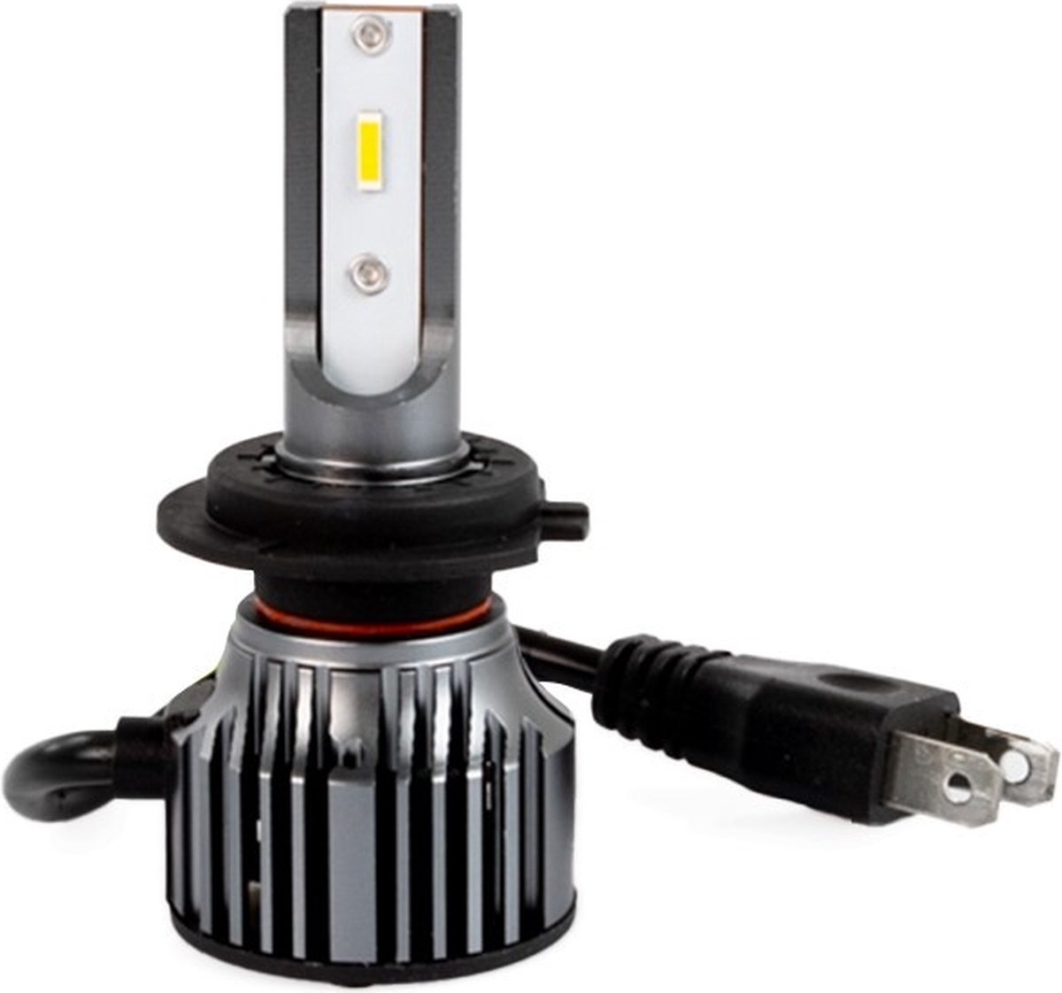 H7 koplamp set daglichtwit 6500K - 50 Watt & 5000 Lm/stuk, 12V & 24V DC -  actieve koeling