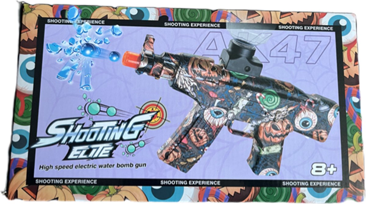 Gel Blaster Zwart 5000 Gel Ballen Speelgoedblaster Ak47