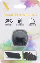 Smartphone Ring - Telefoonring - Ring voor Mobiel - Zwart - Stapelkorting - 3M Sticker - Goeie Grip -Smartphone - Roterend - Te Gebruiken Als Standaard voor Telefoon - Met 3M Sticker - Op Voorraad - Morgen in Huis - Kwantumkorting - Telefoonbutton