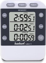 Hanhart timer digitaal model Labor 3 Timer 294.4994-00 1/1 sec.