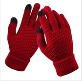 *** Touchscreen Gebreide Handschoenen - One Size - Warme Winter Favoriet - van Heble® ***