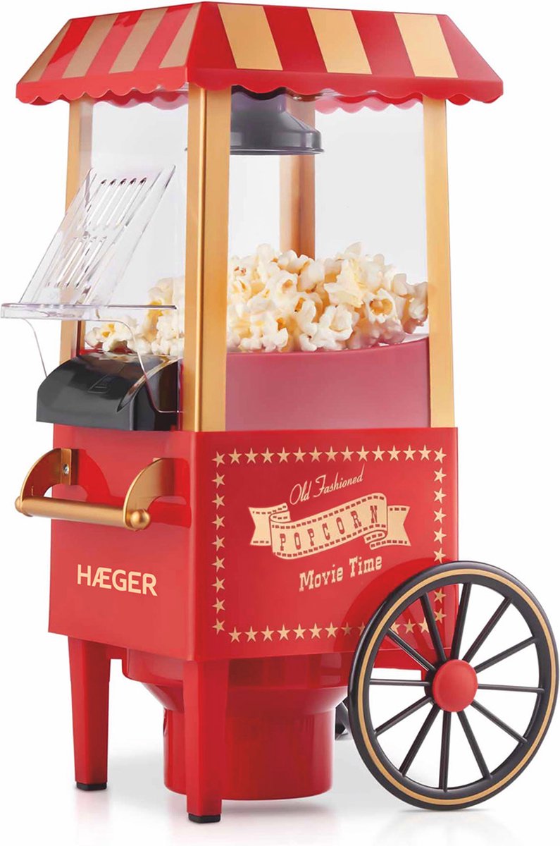 Popcorn Maker Haeger POPPER 1200 W Red