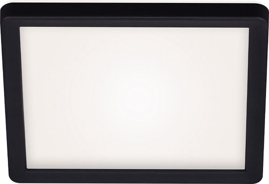 BRILONER Leuchten 3043-016 Led-plafondlamp met achtergrondverlichting, 15 W, 1500 lm, 4000 K, 275 x 40 mm, wit