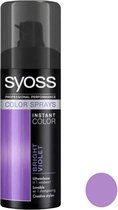 Syoss Colors Spray Bright Violet - 1St - Uitwasbaar - kleurenspray Paars.