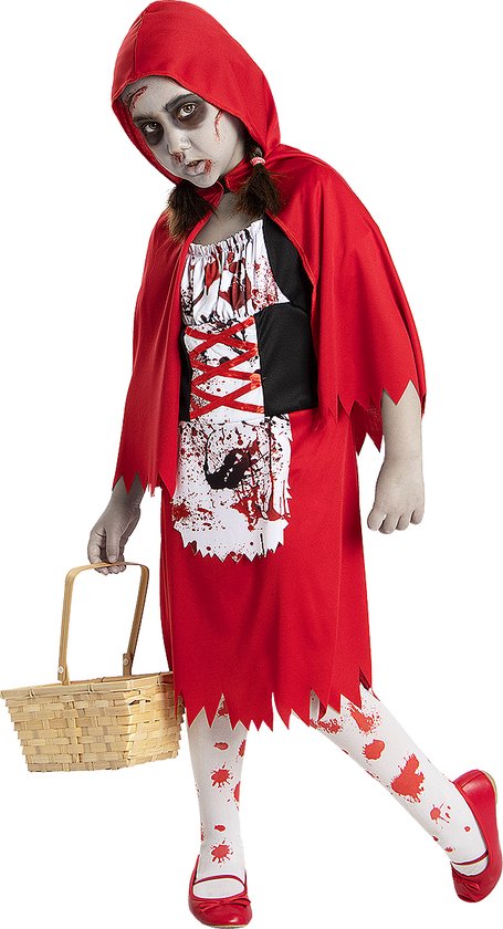 FUNIDELIA Zombie Roodkapje Kostuum Voor voor meisjes - Maat: