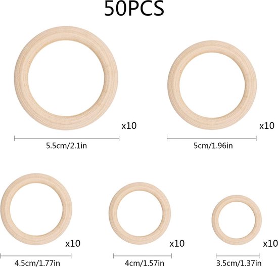 Houten ringen kopen? | Dreambeads Online