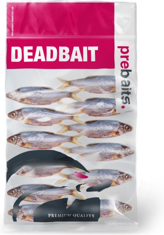 Prebaits Voorn/Kolblei Klein - Dood aas - Wit — afbeelding 2