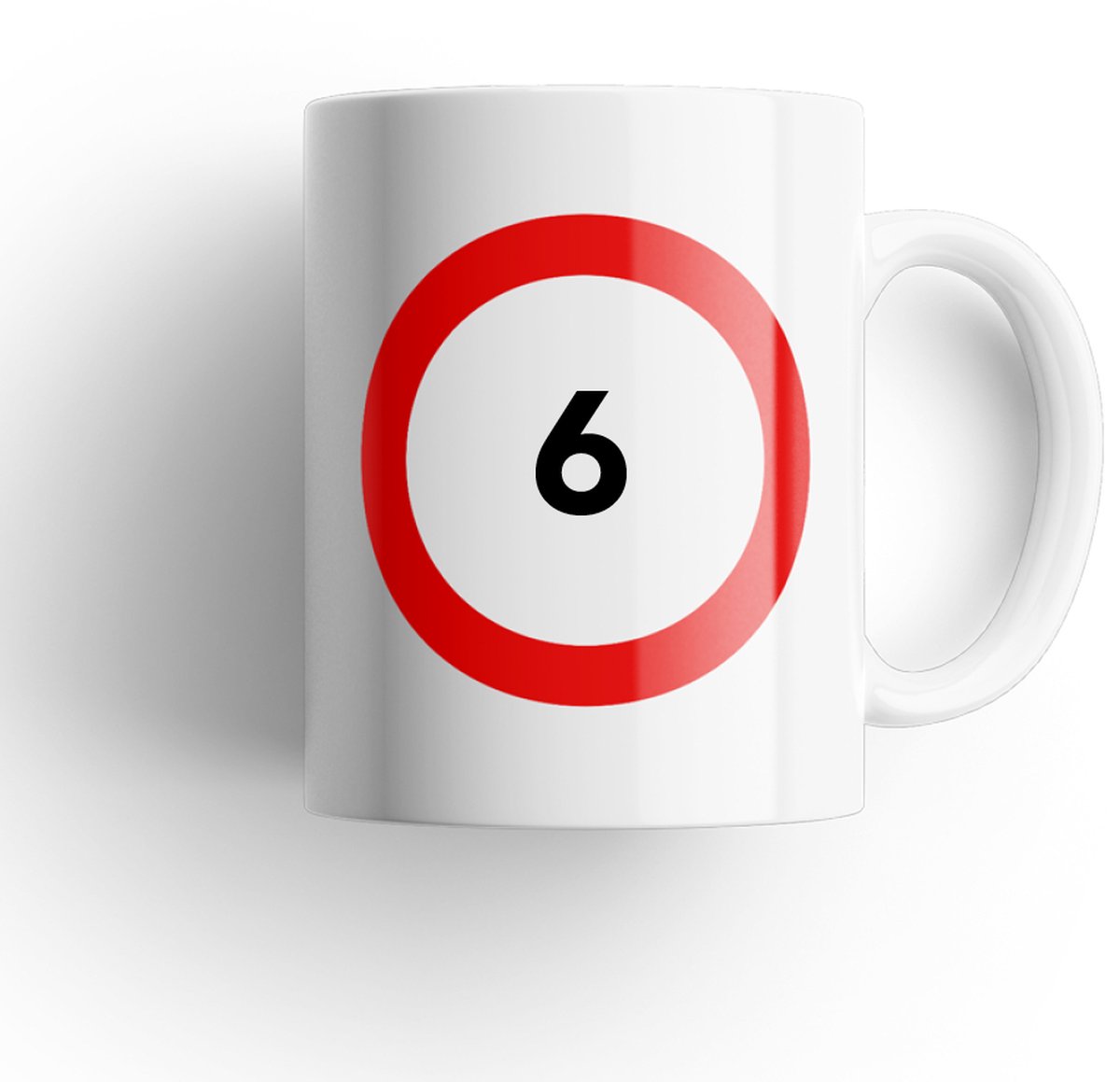 Mok 6 jaar | Mok verjaardag |Fotofabriek cadeau mok| Grappige mok | Mok gefeliciteerd | Mok happy birthday