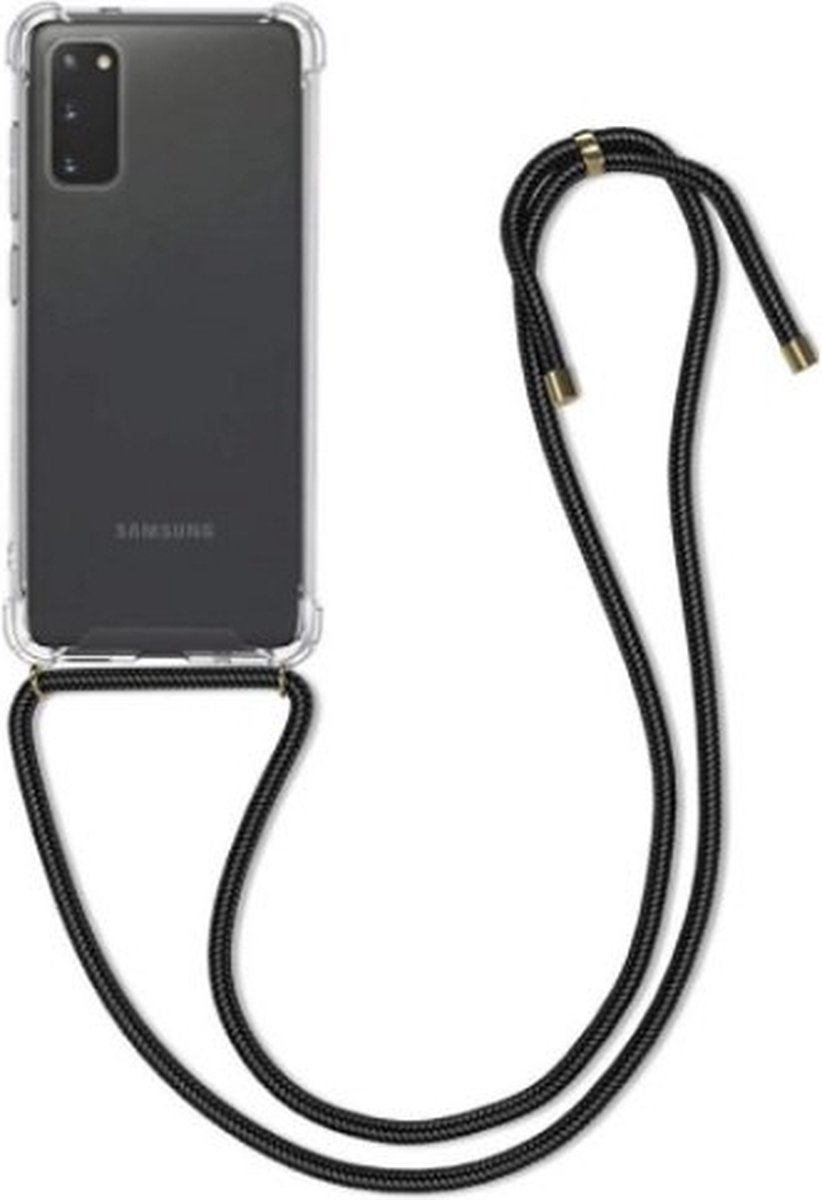 Samsung S20 FE Hoesje Met Koord Transparant