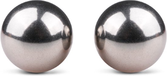 Zilverkleurige magnetische Ben Wa Ballen 19 mm