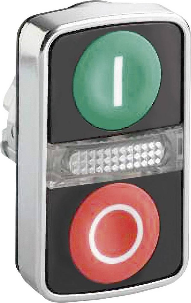 Schneider Electric Harmony ZB4BW7A3741 Dubbele drukknop Groen, Rood 1 stuk(s)
