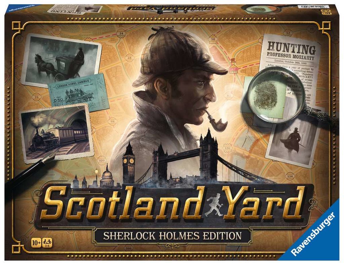Ravensburger Scotland Yard Sherlock Holmes Editie - Bordspel — afbeelding 13