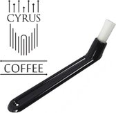CyrusCoffee Zetgroep borstel - Groepenborstel - Reinigingsborstel - barista-accessoires - barista tools - E61 - thuis barista