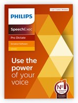 Philips LFH4422 SpeechExec Pro Dictate software 11 - 1 user/ 2 jaars-licentie, Windows 11/ 10