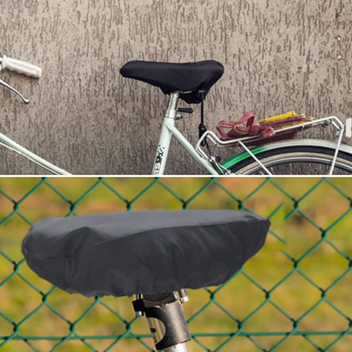 Waterdicht Doek Fietszadel Regenhoes Stofdicht Wat... – Grandado Waterdicht Doek Fietszadel Regenhoes Stofdicht Wat... – Grandado