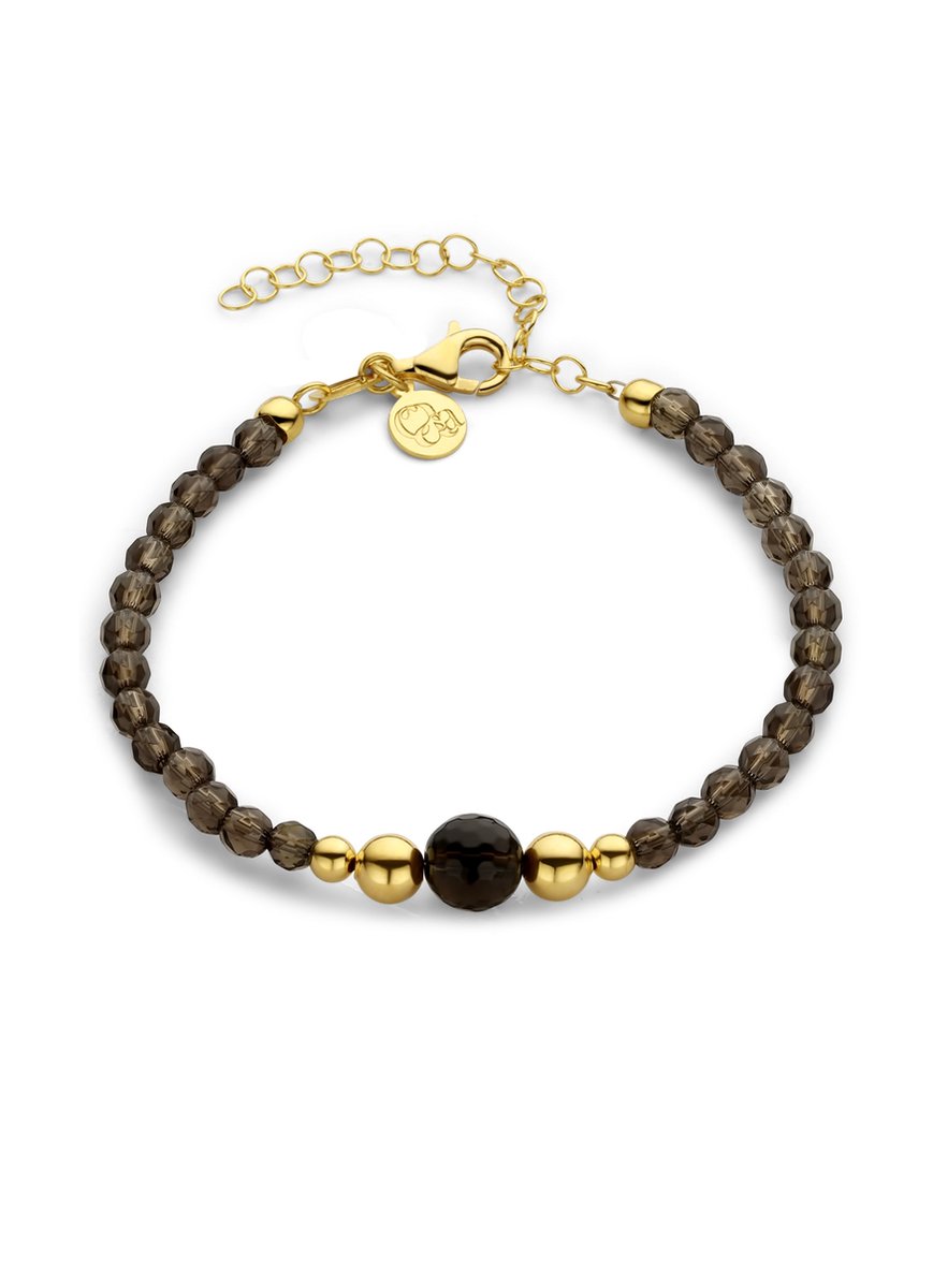 Casa Jewelry Armband Como Rookkwarts Goud Verguld