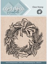 Card Deco Essentials Clear Stamps - Christmas Wreath  CDECS120