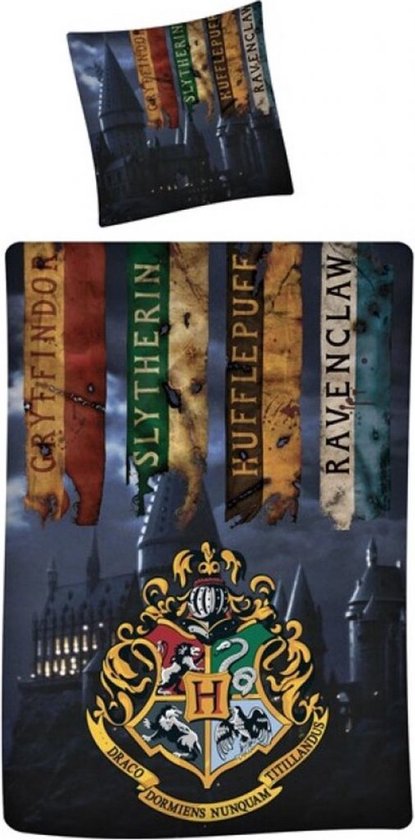 Jerry Fabrics Bavlněné povlečení svítící Harry Potter, 140 x 200 cm, 70