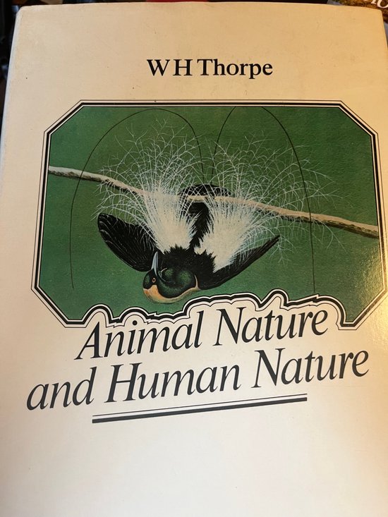 Animal nature and human nature