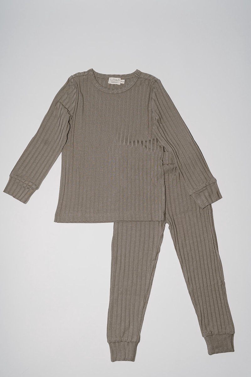 Lomi Essentials - Kinderpyjama - Brindle maat 62/68