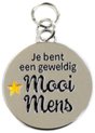 Bedeltje - Mooi mens - Charms for you