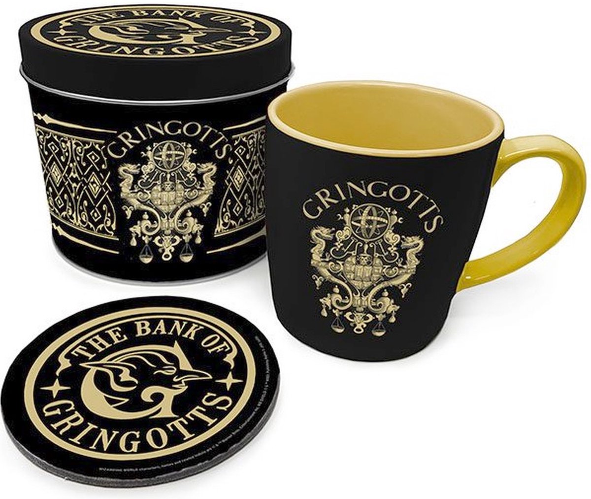 Pyramid International Harry Potter Mok/beker Gringotts Zwart