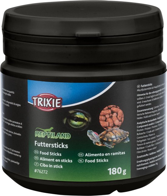 Foto: Trixie reptiland voersticks voor waterschildpadden 180 gr