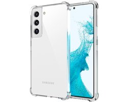 Hoesje geschikt voor Samsung S22 Plus transparant galaxy shock proof case - shock proof case hoes