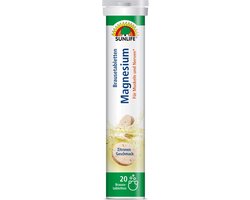 Foto: Sunlife magnesium bruistabletten 20tabs per buis