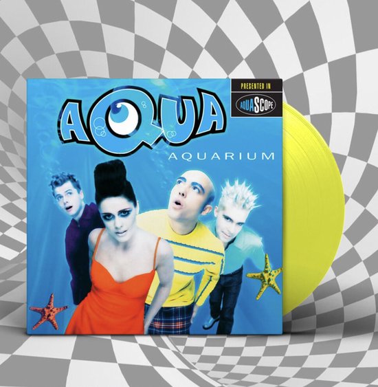Aqua - Aquarium LP Yellow Vinyl VERY LIMITED