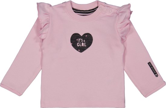 4President - Meisjes shirt -Pink- Maat 62
