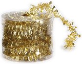 Guirlande de Noël fine or 3,5 x 700 cm - Guirlande feuille lametta - Décorations pour sapin de Noël doré