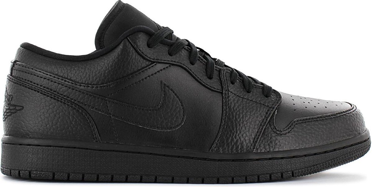 AIR JORDAN 1 Low - Heren Sneakers Sportschoenen Schoenen Zwart 553558-091 - Maat EU 48.5 US 14