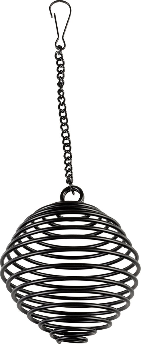 Duvoplus - Voerbak - Knaagdier - Spiraalvormige Snackbal 23x8,5x8,5cm Zwart - 1st