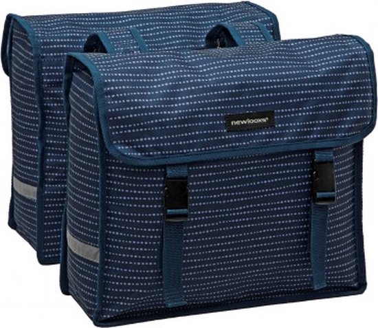 Sac De Rangement Double New Looxs Fiori Alma 30 Litres - Bleu - 2 Pièces NEUVES Sous Blister
