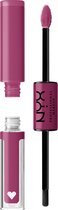 NYX Professional Makeup Shine Loud Pro Pigment Lip Shine - SLHP27 Hottie Hijacker - Brillant à Gloss à lèvres - 3,4 ml