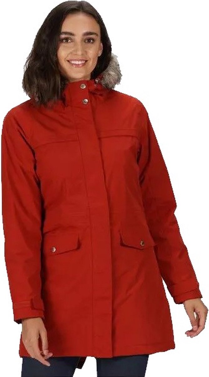 Regatta Dames Salana Parka Tikka Rood