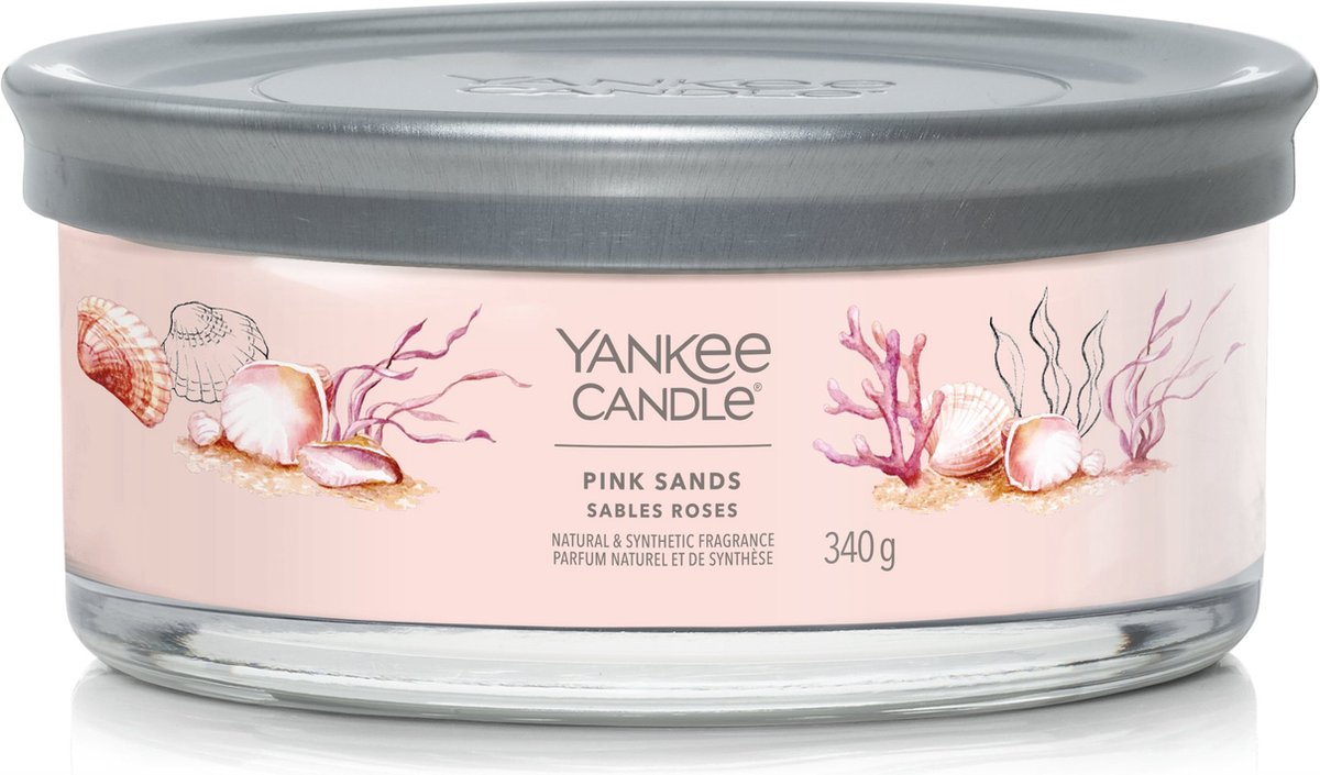 Yankee Candle Pink Sands Tumbler - 30 branduren - 5 lonten Roze