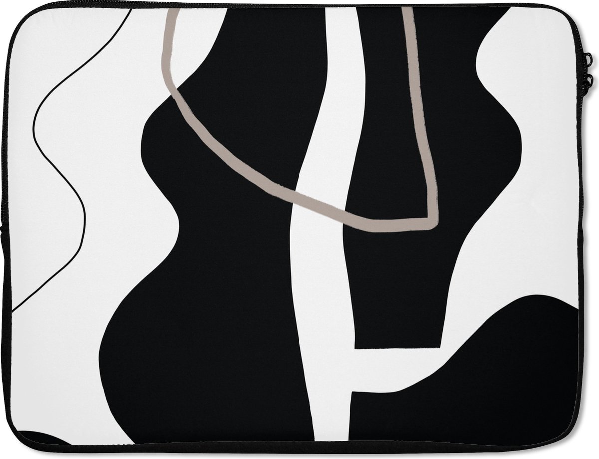 Laptophoes - Design - Abstract - Minimalisme - Laptop - Laptop case - Laptop sleeve - 15 6 Inch