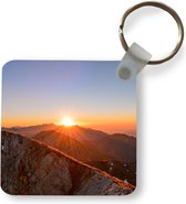 Porte-clés - Cadeaux - Berg - Paysage - Soleil - Plastique