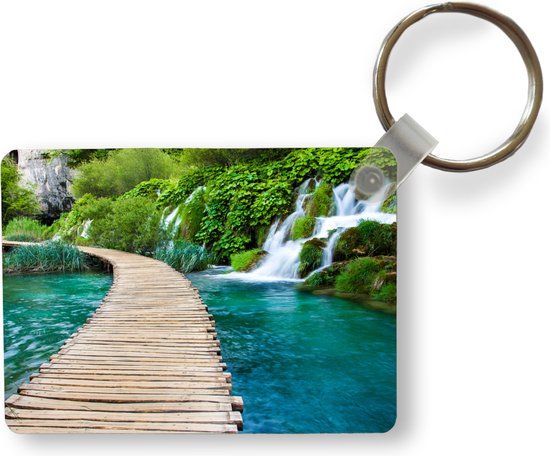 Porte-clés - Pont - Water - Plantes - Cascade - Cadeaux à distribuer - Plastique - Cadeaux Sinterklaas - Cadeaux à distribuer pour les enfants - Cadeaux chaussures - Petits cadeaux