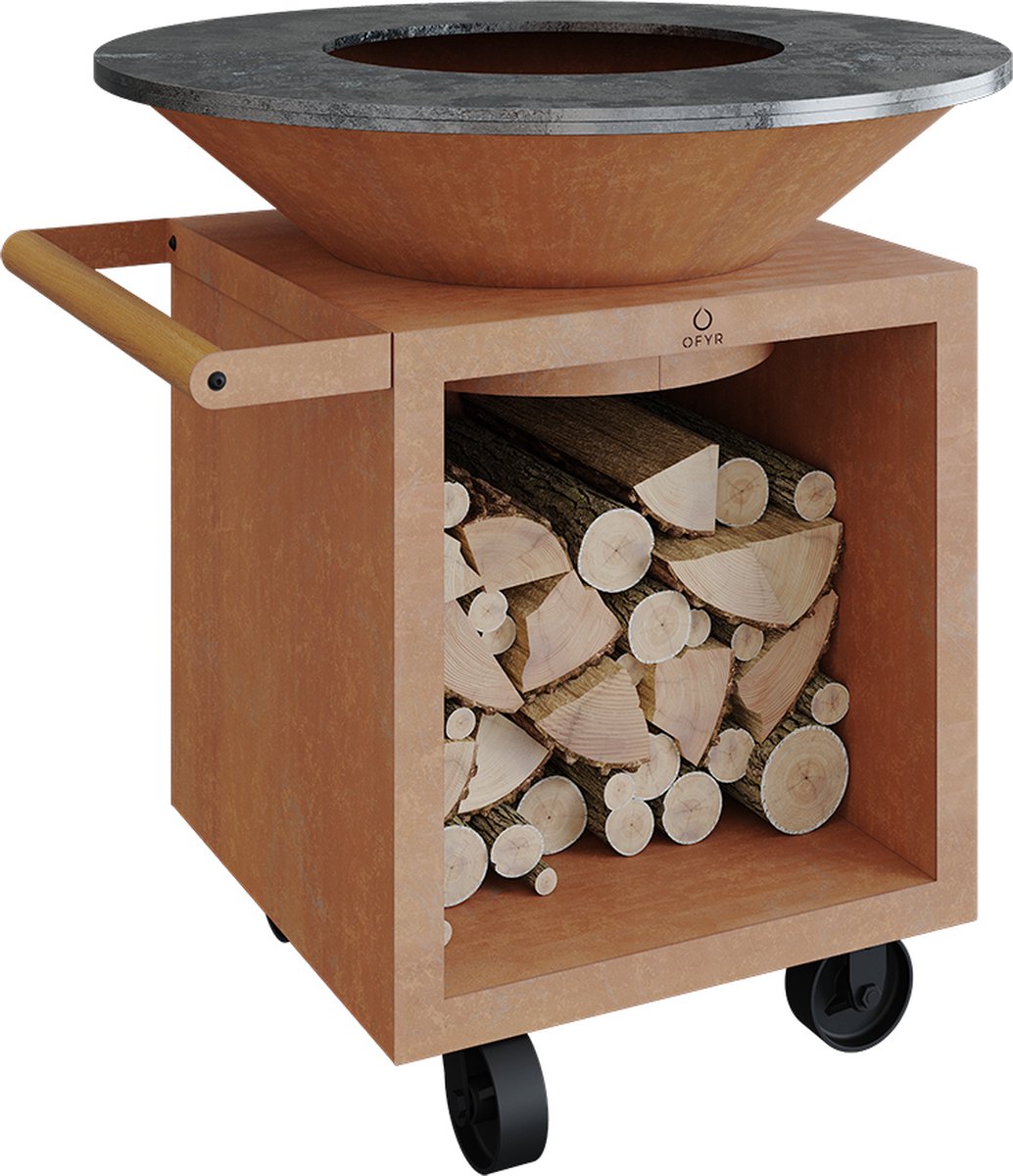 OFYR Classic Storage Corten 100-100 Pro - Ofyr - Staal - Bruin