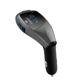 Bluetooth FM Transmitter/ Radio zender met USB fast- charging, SD- kaart poort/ handsfree bellen in de auto/ geschikt voor smartphone, iPhone, iPod, Samsung etc.