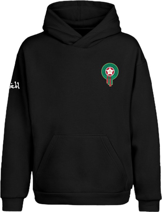 Sweat Maroc Al-Maghrib [Zwart] Taille L