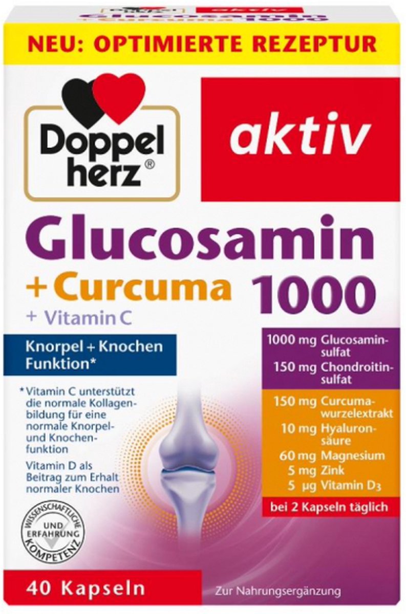 Goedkoopste Doppelherz Gelenk aktiv 1000 40 Capsules